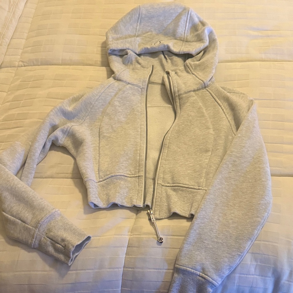lululemon athletica Gray Hoodie Jacket